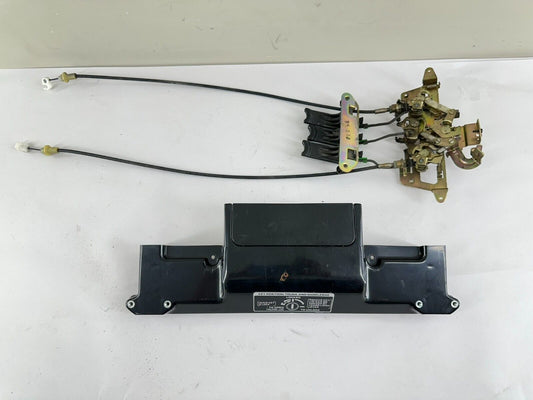 88-00 HONDA GOLDWING GL1500 TRUNK SADDLE BAG LOCK RELEASE LEVERS & COVER GUARD