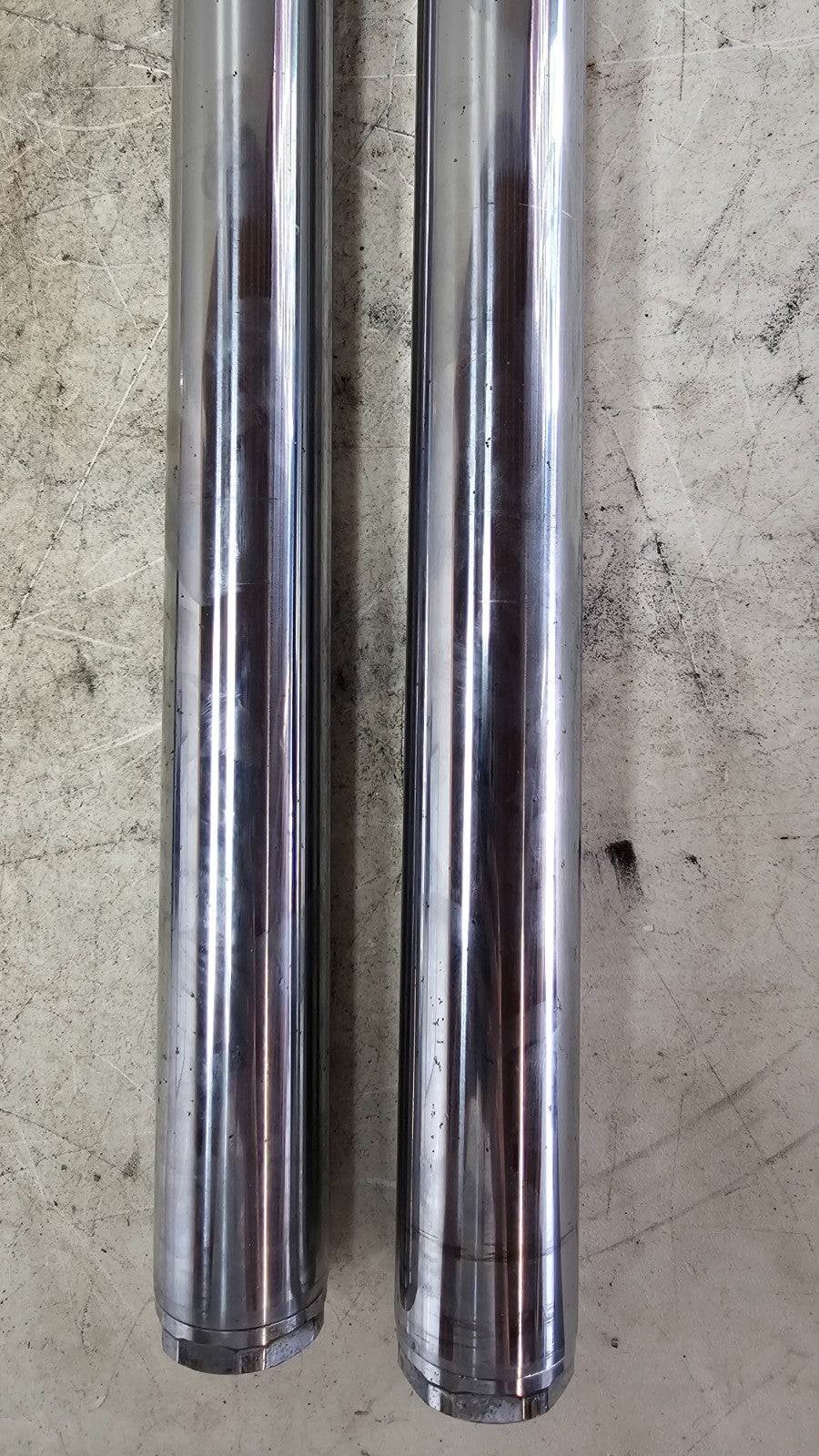 2000 Harley Davidson Sportster 883 Front Left Right Fork End Sliders Leg Tubes