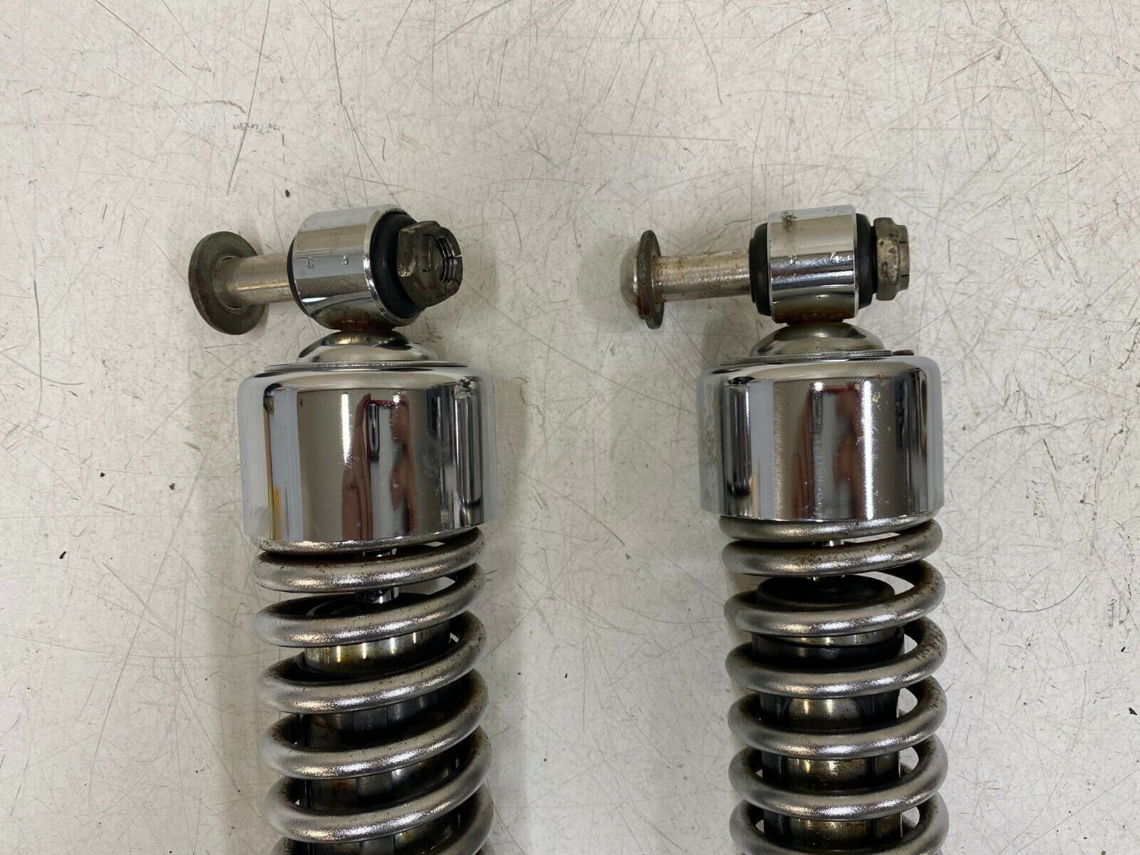 2006 HARLEY SPORTSTER Shocks Rear Suspension Chrome 12" LONG 1200 883
