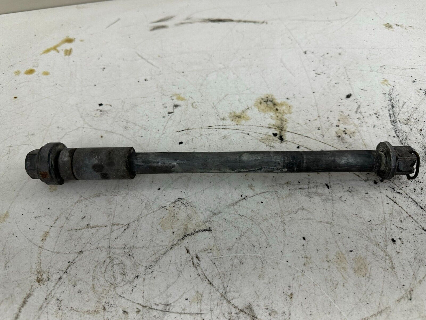 2003 HARLEY DAVIDSON SOFTAIL Rear Wheel Swing Arm Axle Bolt & Spacers