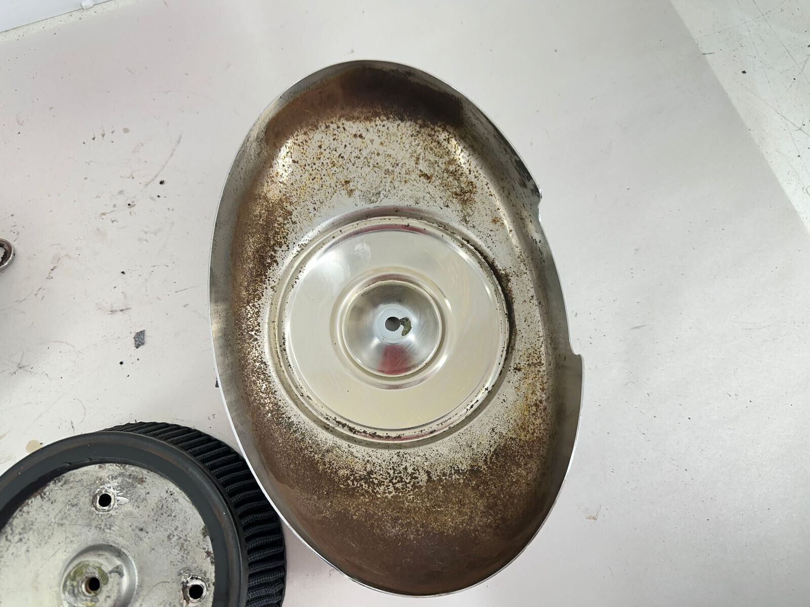 1999 HARLEY ELECTRA GLIDE Air Filter Cover + Mounting Hardware