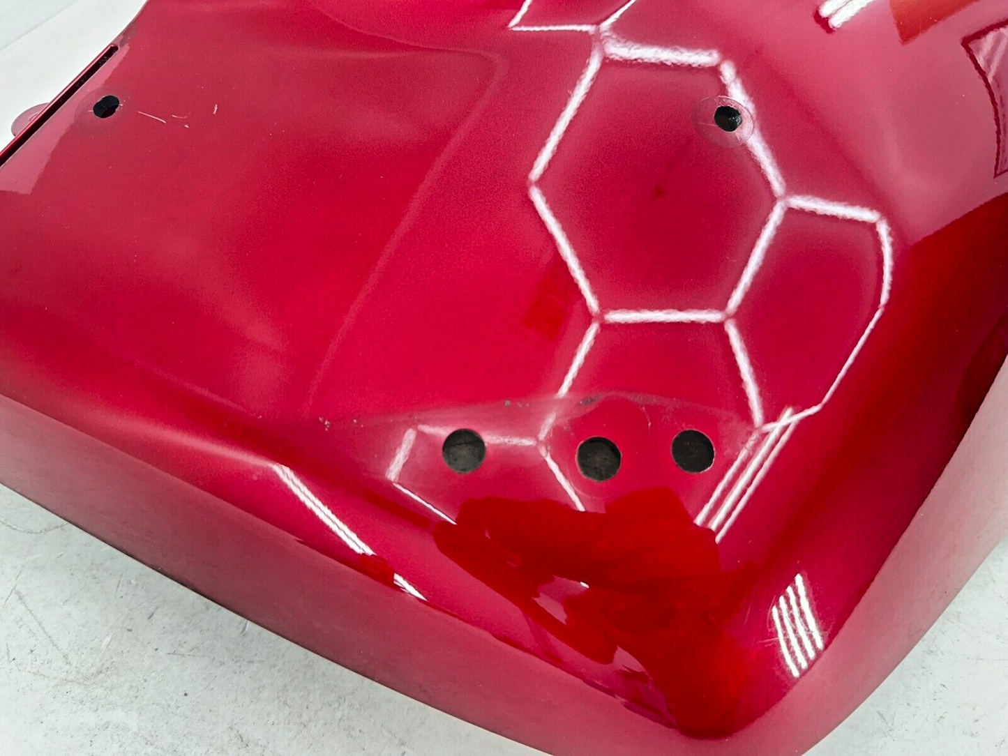 2004 Honda Goldwing GL1800 Rear Upper Top Trunk Lid Cover Fairing Red