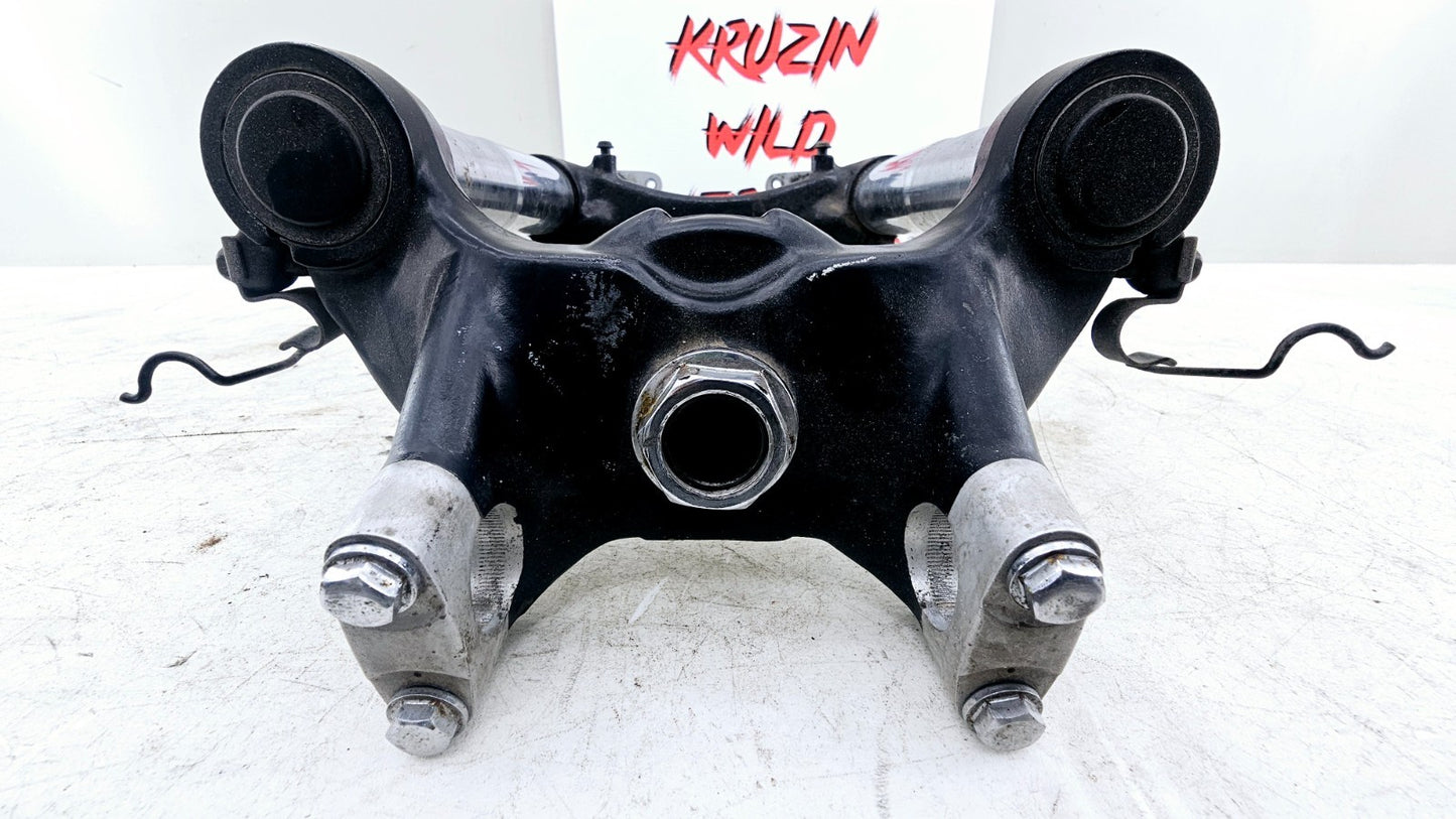 1993 HONDA GOLDWING GL1500 Front end Forks Suspension Triple Tree Clamp Tubes