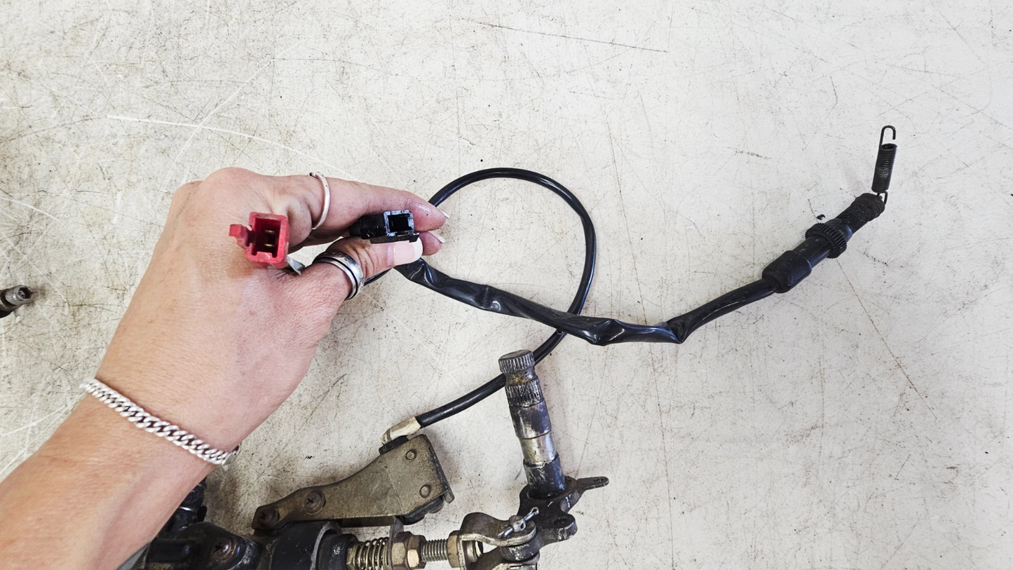 1995 HONDA GOLDWING GL1500 Rear Brake Master Cylinder + Fluid Reservoir