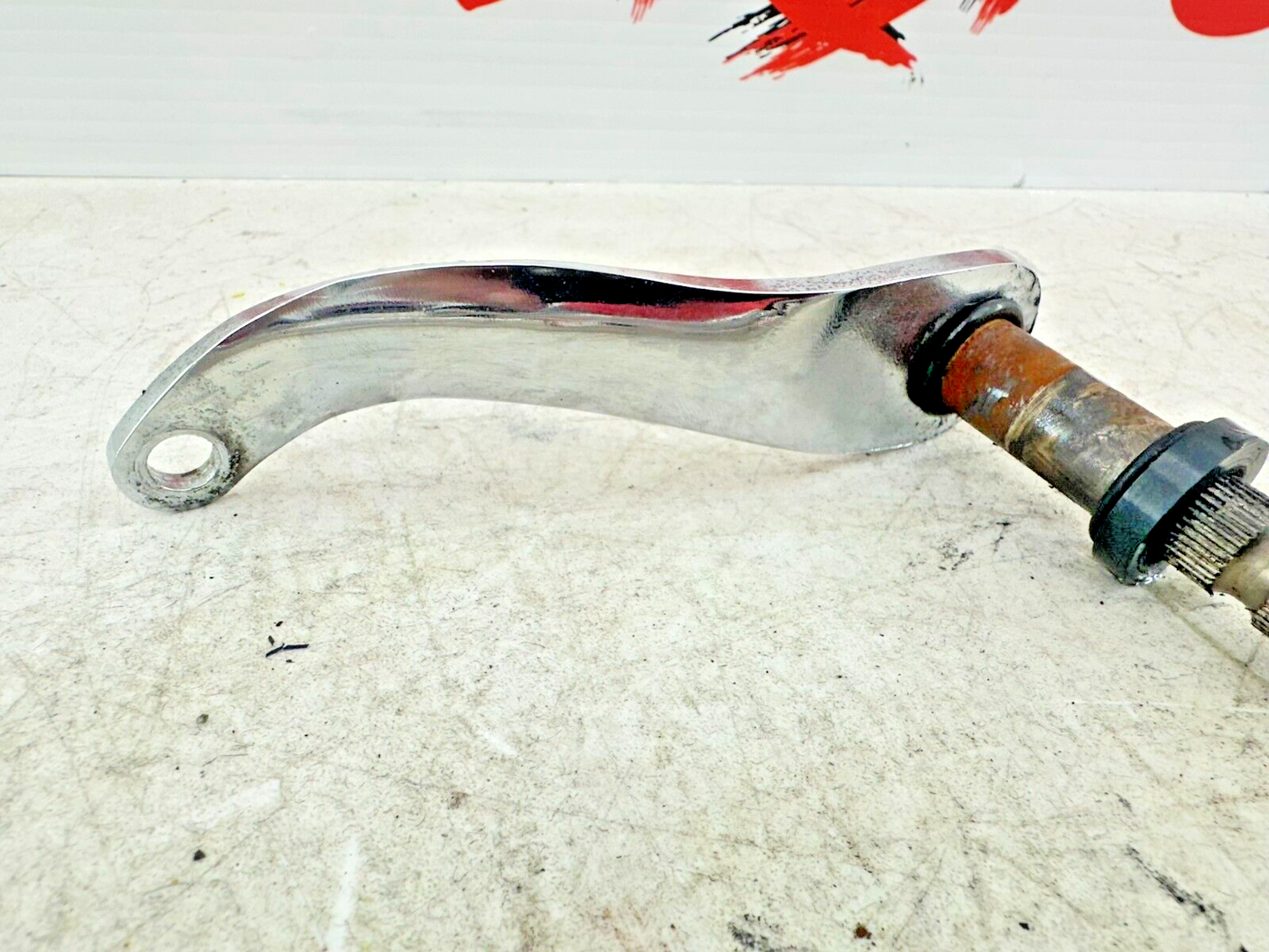 2006 HARLEY SOFTAIL DELUXE OEM HD Heal Toe Shifter Shift Shaft + Linkage