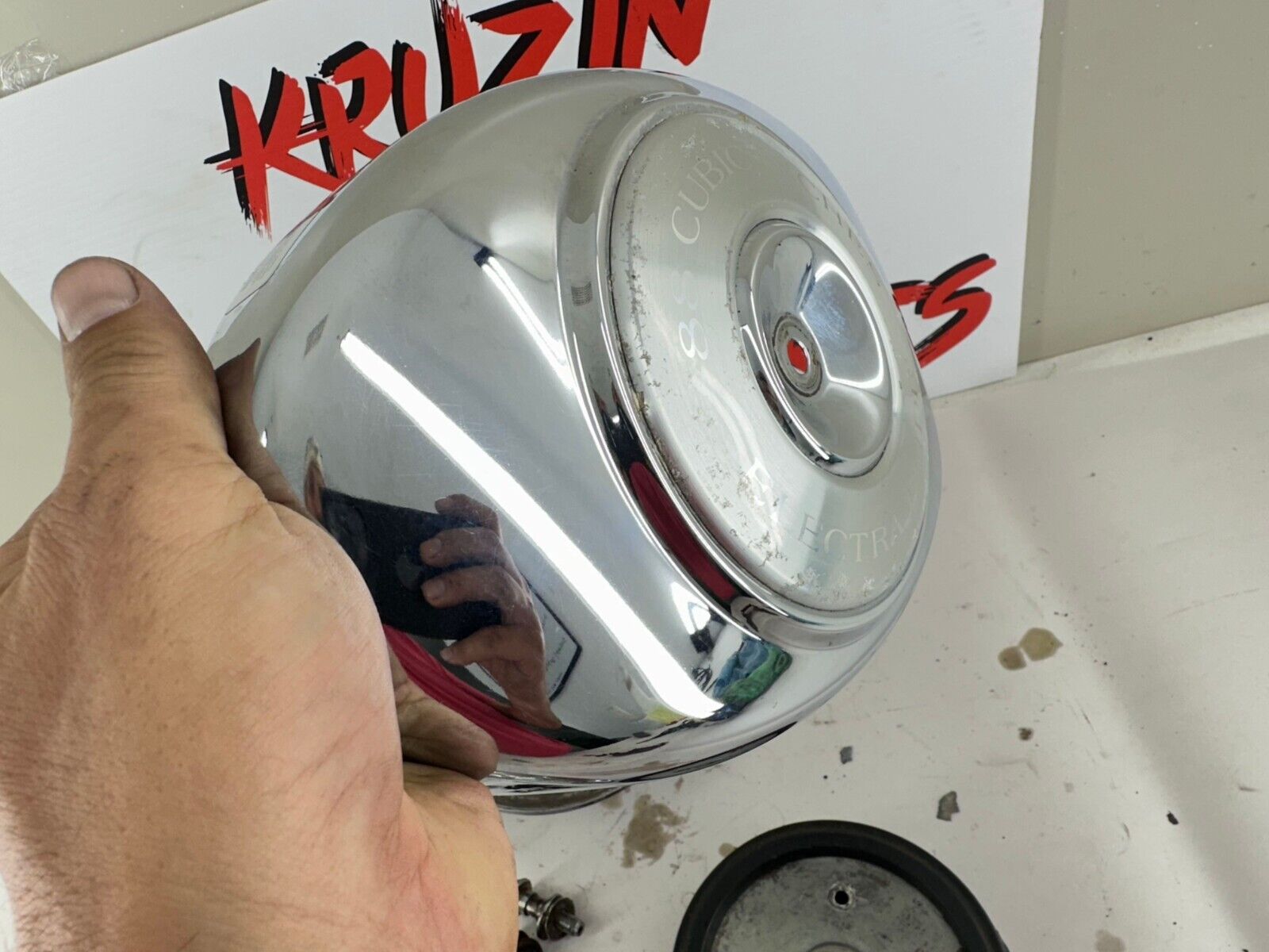 1999 HARLEY ELECTRA GLIDE Air Filter Cover + Mounting Hardware