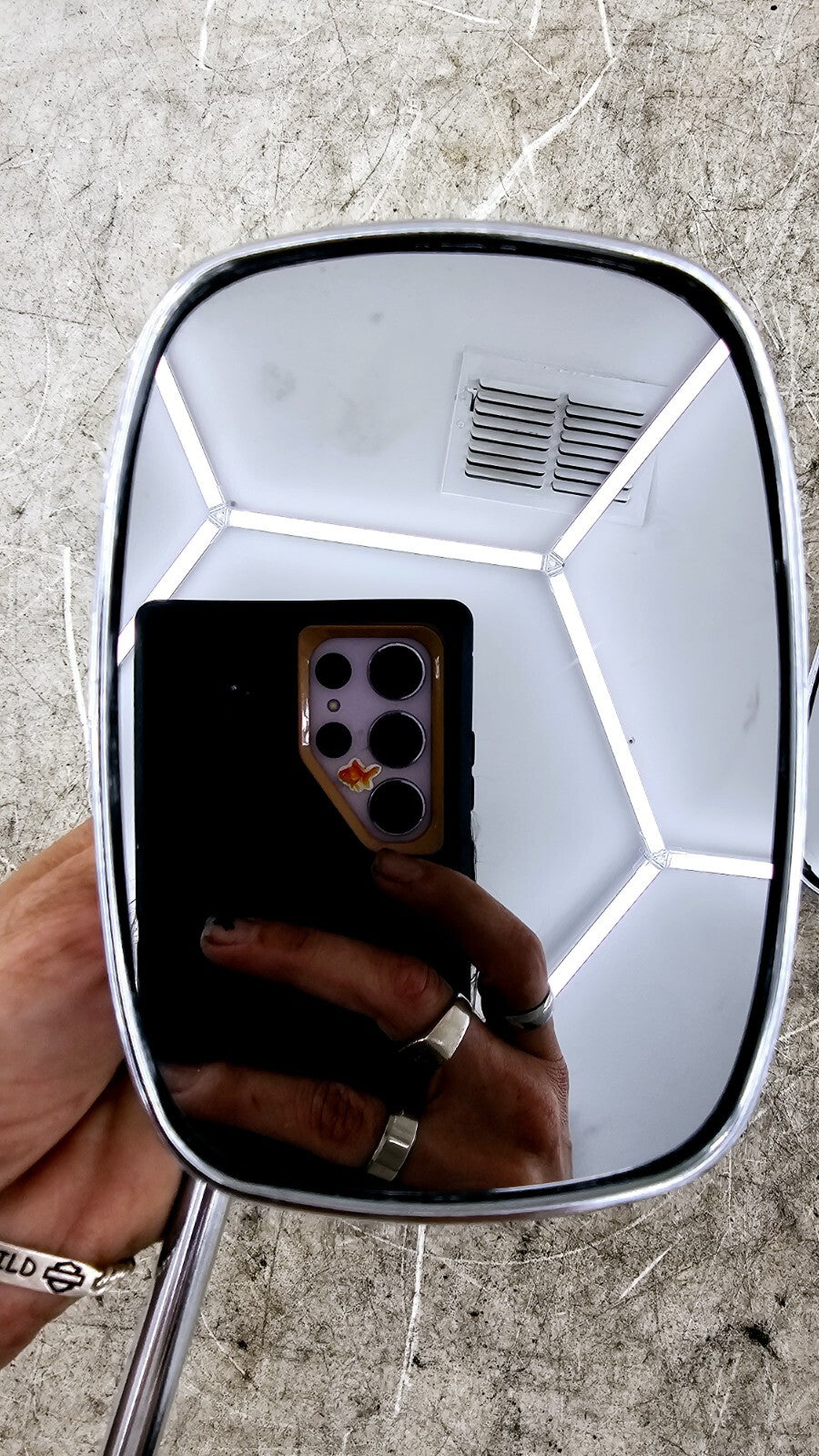 1994 HARLEY FLH ELECTRA GLIDE Mirror Right Left Rear View Mirrors