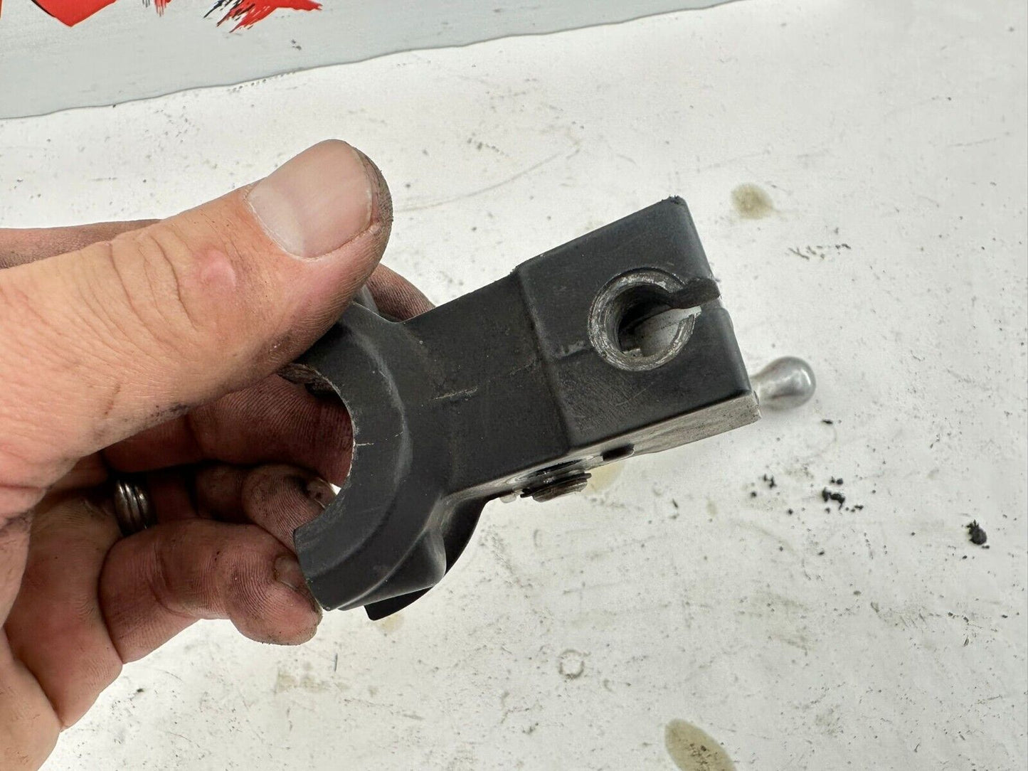 1990 HARLEY ELECTRA TOUR GLIDE Clutch Lever + Perch MTG Bracket
