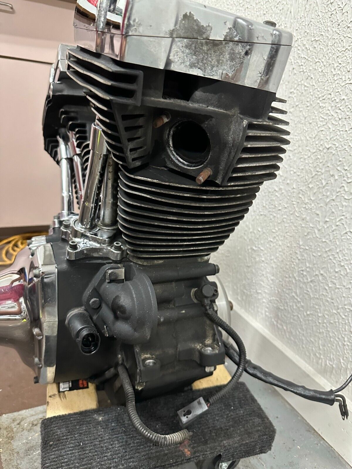 2004 HARLEY FLH ELECTRA GLIDE Twin Cam Engine Motor S&S Gear Driven Cams