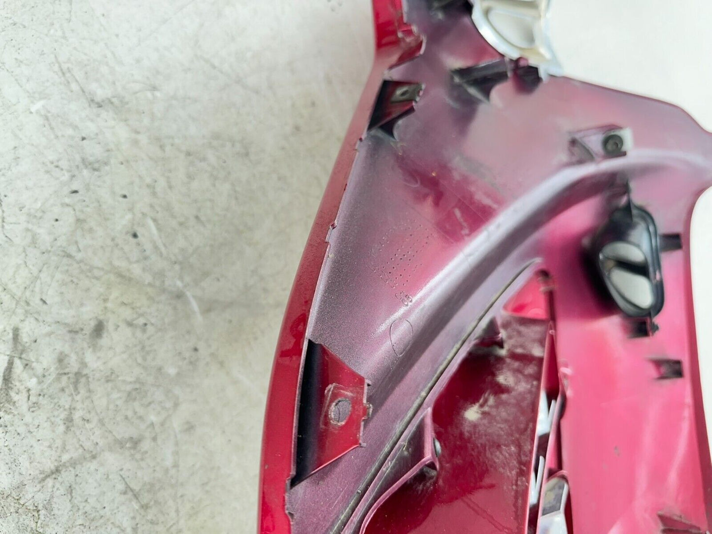 2004 Honda Goldwing GL1800 Red Left Side Headlight Mid Fairing Cowl Panel