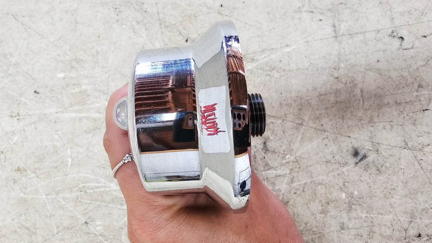 1993 HARLEY SOFTAIL Chrome Engine Motor Oil Filter Mount