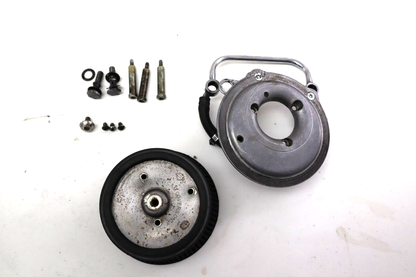 2001 HARLEY DAVIDSON SOFTAIL Air Filter Housing Mounting Flange & Hardware