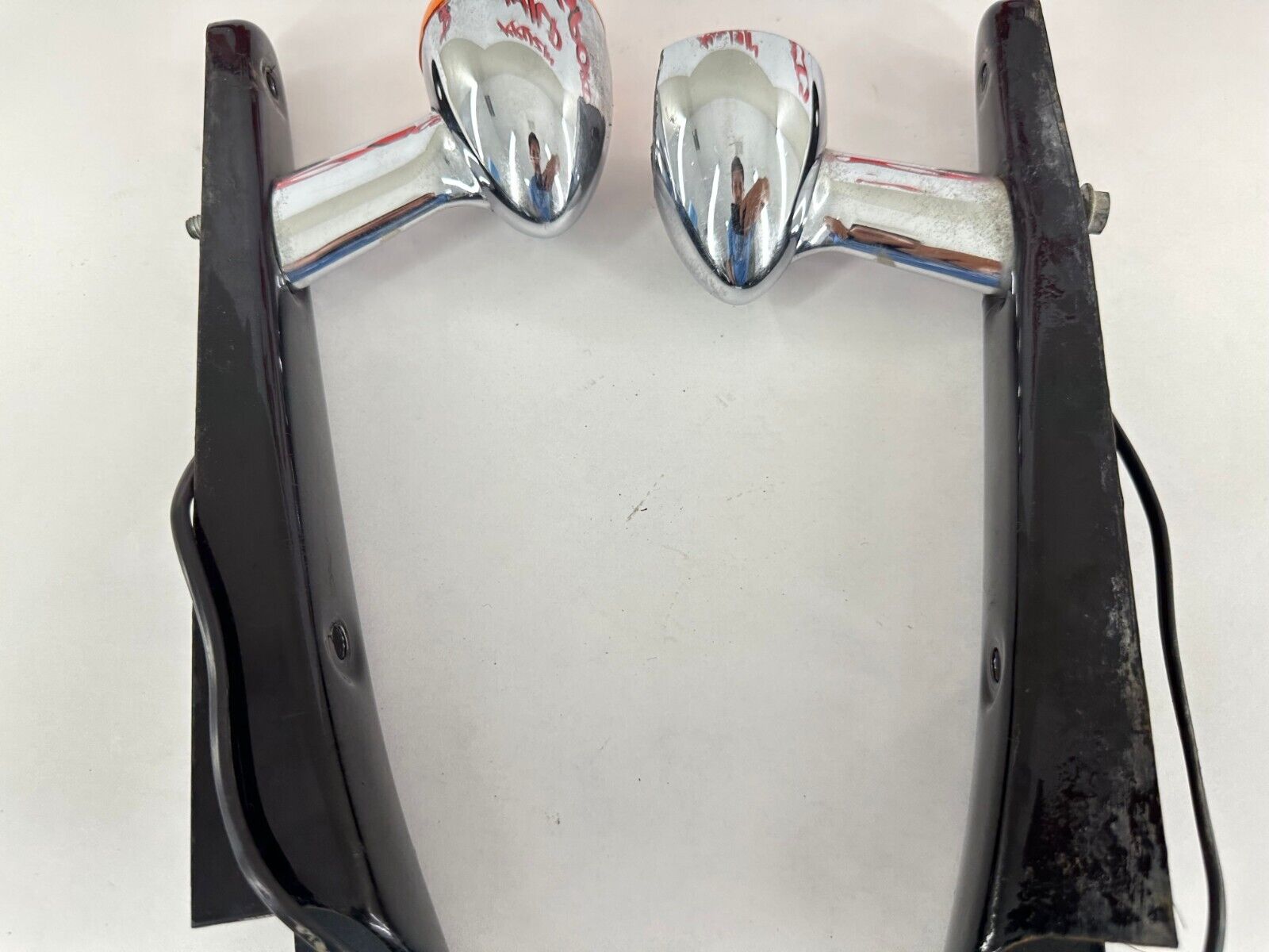2007 HARLEY SPORTSTER CUSTOM Rear Frame Fender Cover + Turn Signal