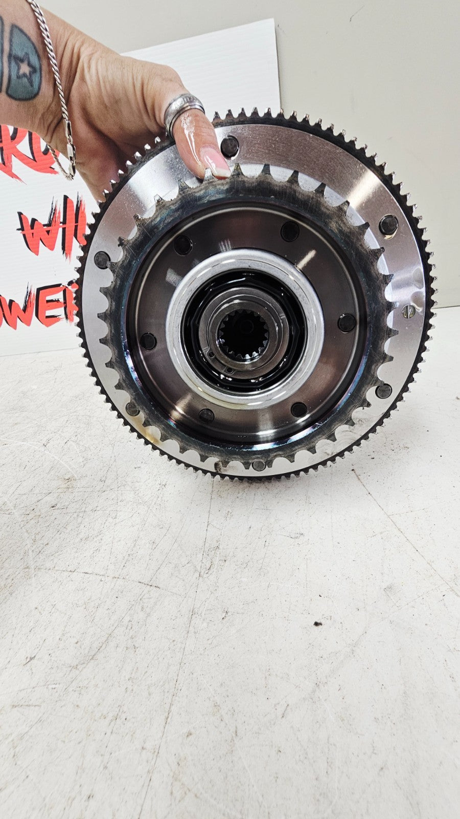 2000 HARLEY SOFTAIL DEUCE Primary Clutch Chain Compensator Jackshaft Gear