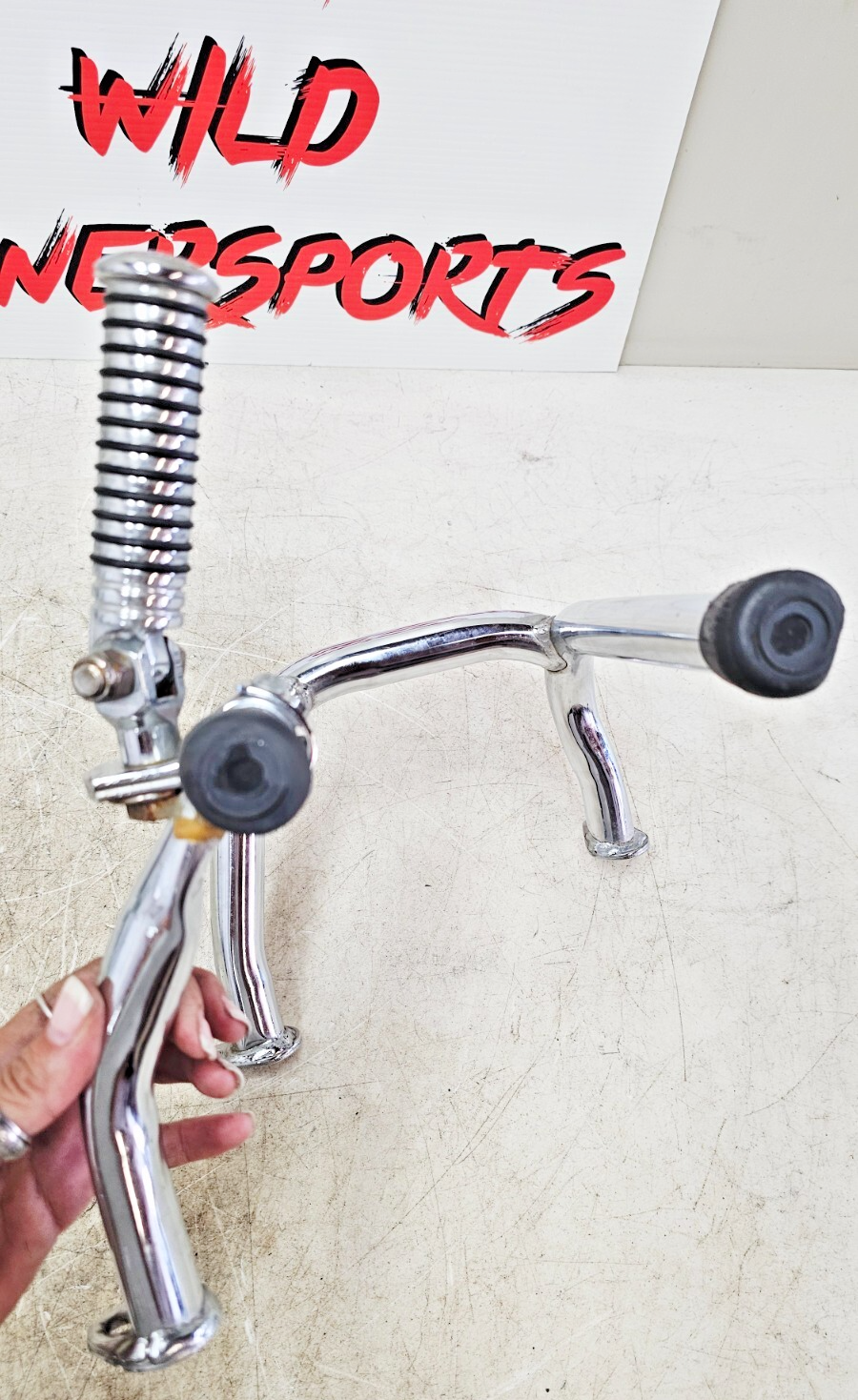 1995 HONDA GOLDWING GL1500 Front Engine Crash Bars Guards w/ Foot Pegs