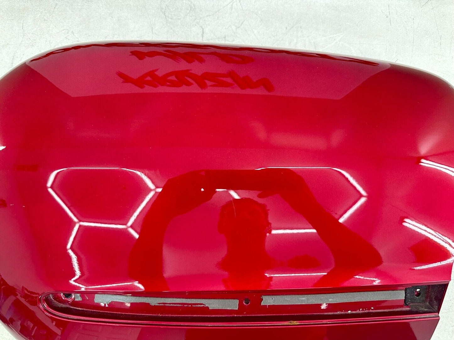 2004 Honda Goldwing GL1800 Red Left Outer Saddlebag Lid Cover Case