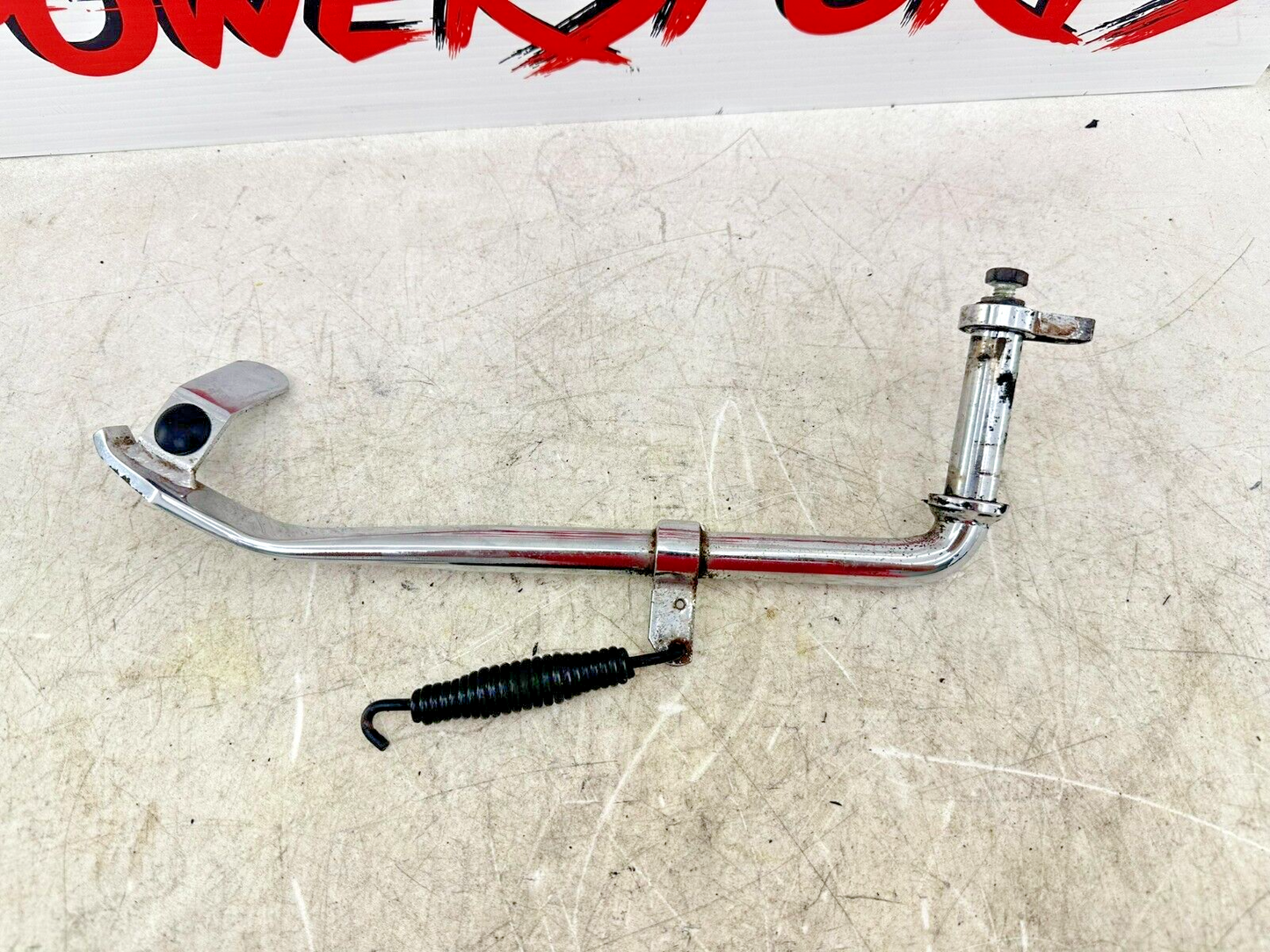 2006 HARLEY SOFTAIL DELUXE OEM HD Chrome Kickstand Kick Side Stand