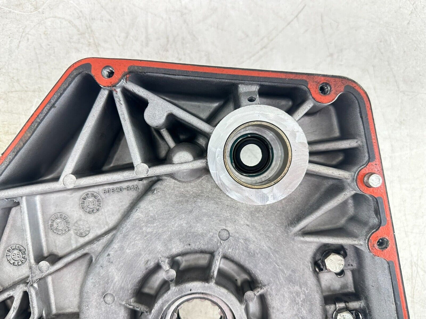 1999 HARLEY SOFTAIL Inner Primary Clutch Backing Plate Case Housing 60620-94A
