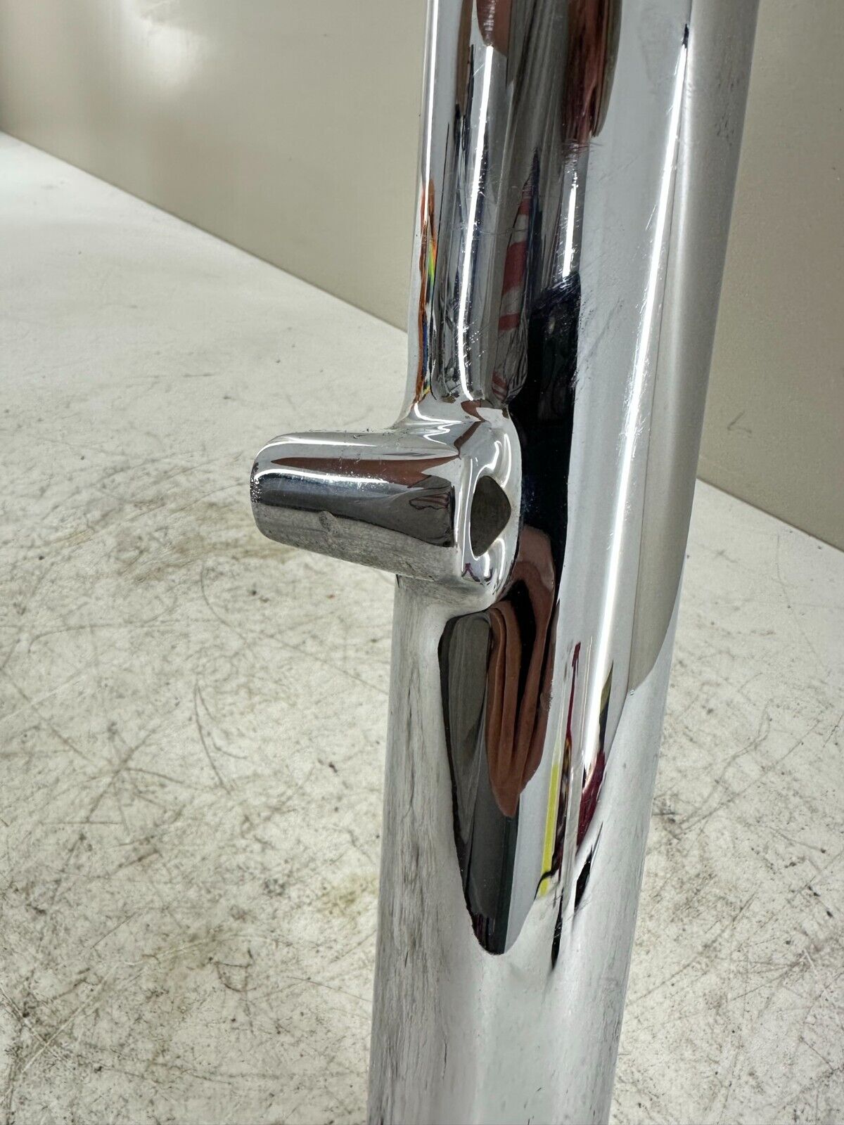 1999 HARLEY DAVIDSON SOFTAIL Front Fork Tube Left Side Chrome Lower 86-05