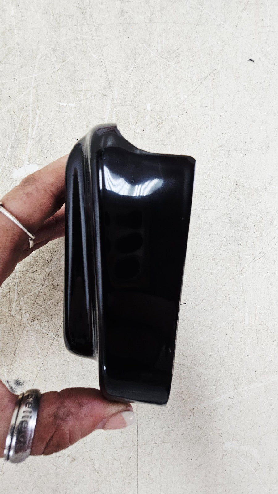 1993 HARLEY SOFTAIL Kuryakyn Rear Axle Swing Arm Cover Guard Black