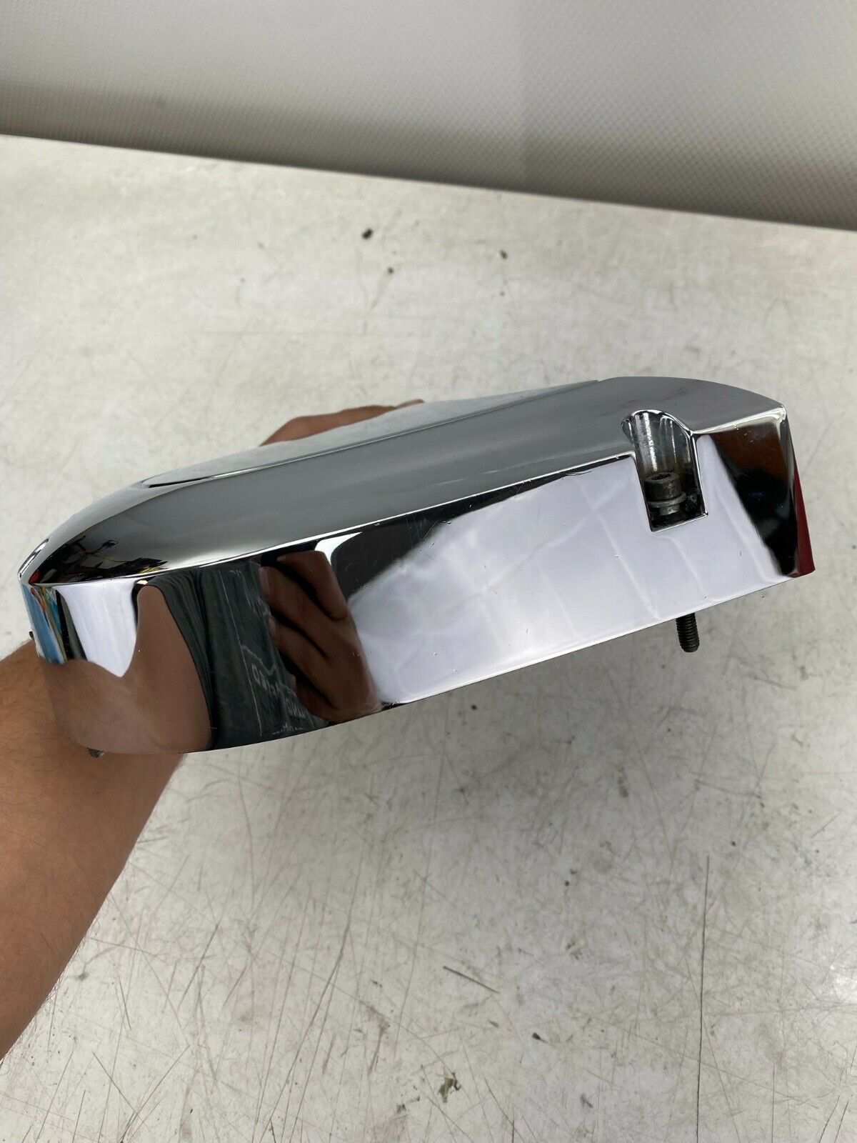 2007 Victory Jackpot Vegas Hammer Judge Kingpin Chrome Engine Pulley Cover Guard