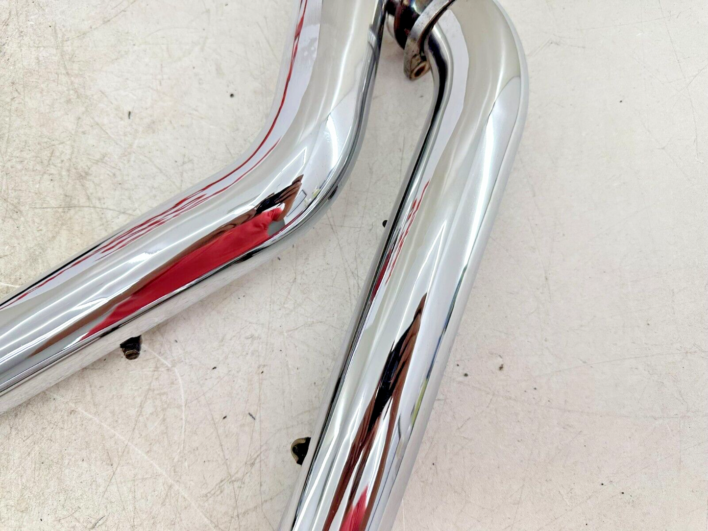 2006 HARLEY SOFTAIL DELUXE Vance + Hines Exhaust System Header Slip On Muffler