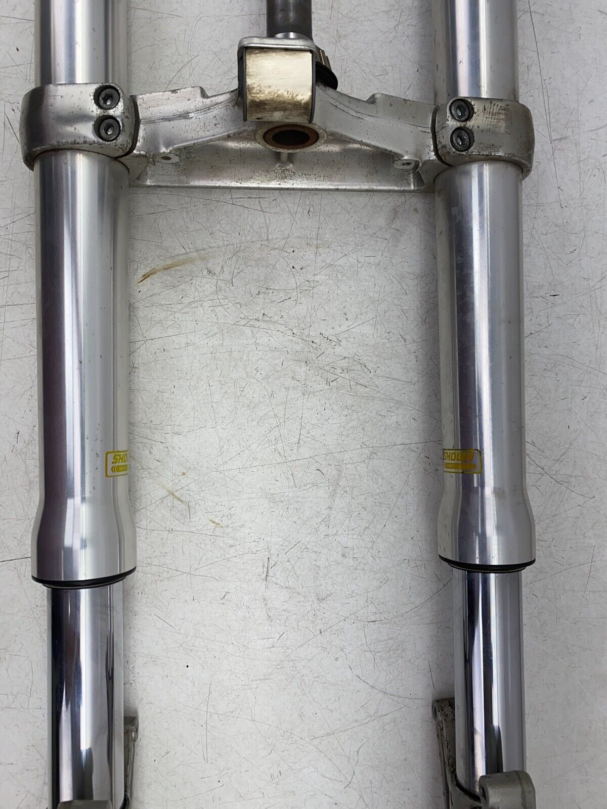 1999 HONDA VALKYRIE INTERSTATE Forks Triple Clamps OEM Straight Nice Shape