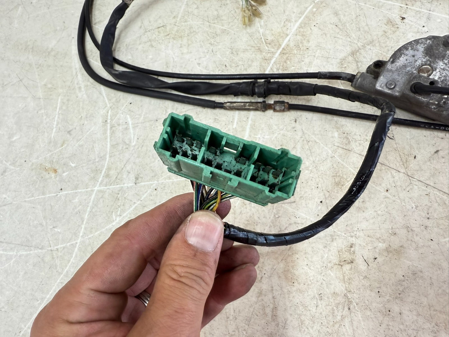 2002 Honda Goldwing GL1800 Right Throttle Handlebar Cruise Reverse Start Switch