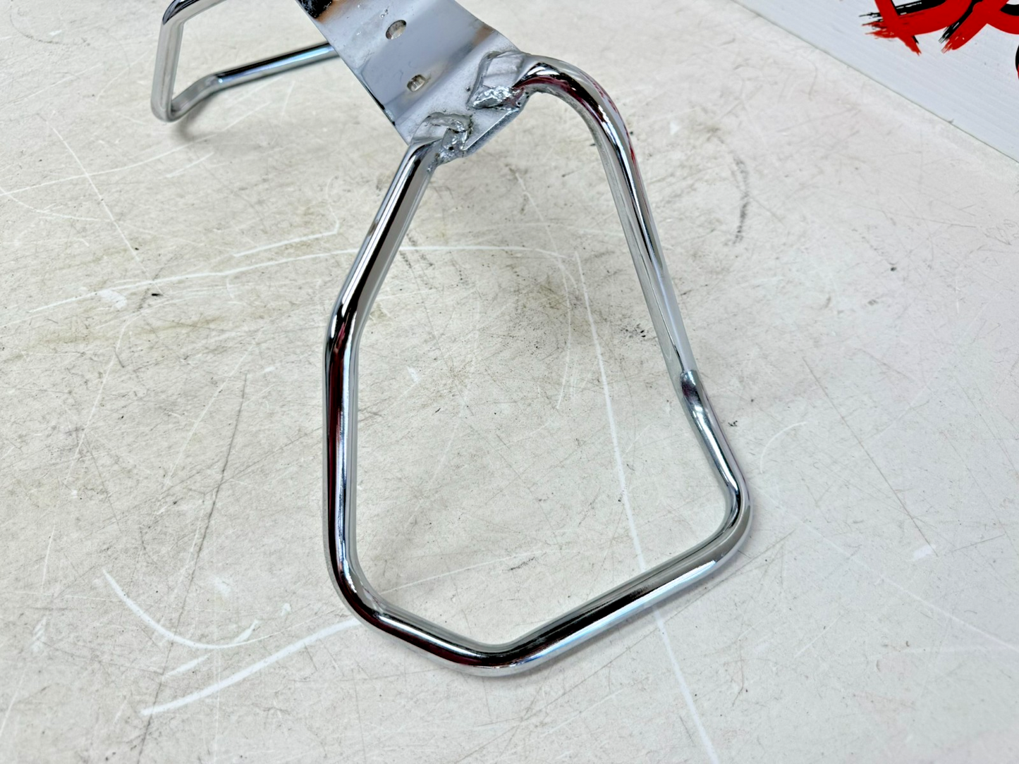 2003 HARLEY ELECTRA GLIDE Rear Passenger Grab Bar Chrome Handle