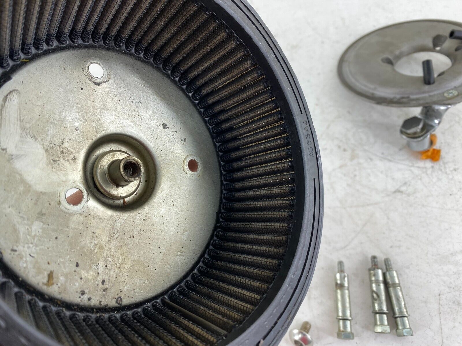 HARLEY DAVIDSON SOFTAIL DYNA Touring Air Filter Housing Backing Plate & Hardware