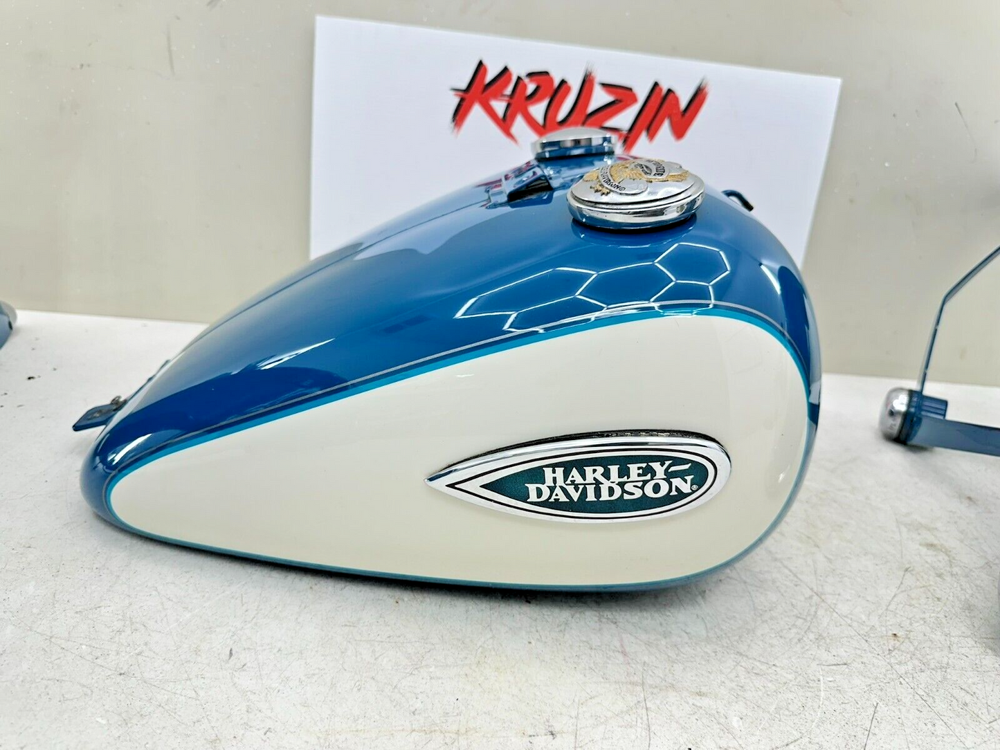 2001 HARLEY SOFTAIL FLTSTS Heritage Springer Front Rear Fender Gas Tank