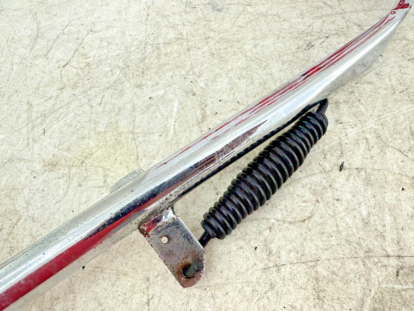 2006 HARLEY SOFTAIL DELUXE OEM HD Chrome Kickstand Kick Side Stand