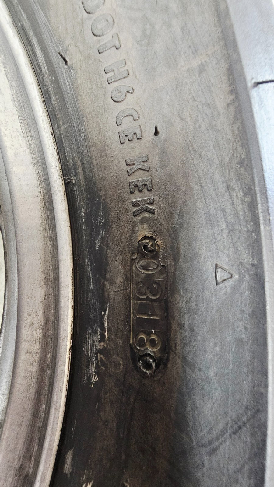1995 HONDA GOLDWING GL1500 Rear Mag Wheel Rim Tire 16X3.5 Brake Rotor