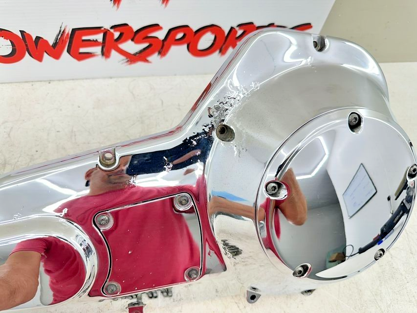 1999 HARLEY FLH ELECTRA GLIDE Chrome Outer Primary Clutch Cover Case Housing