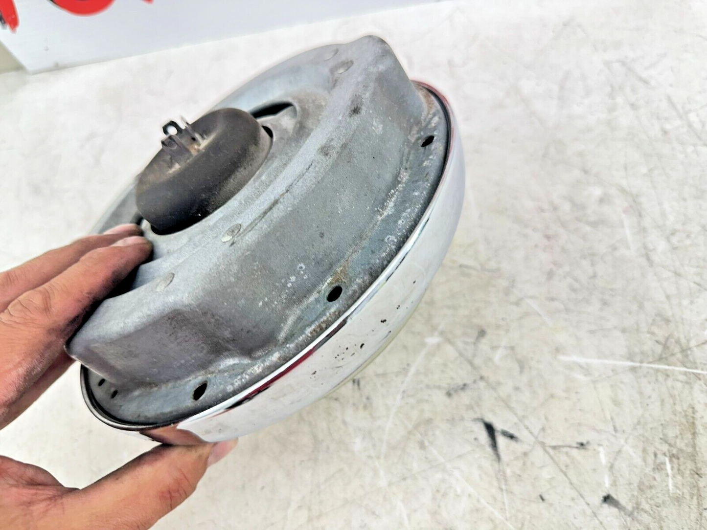 1999 HARLEY FLH ELECTRA GLIDE OEM HD Headlight + Bucket Mounting Bracket