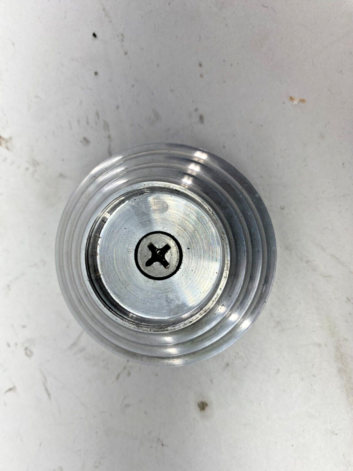 2003 HARLEY DAVIDSON SOFTAIL Fork Bolt Threaded Cover w/ Clock Watch