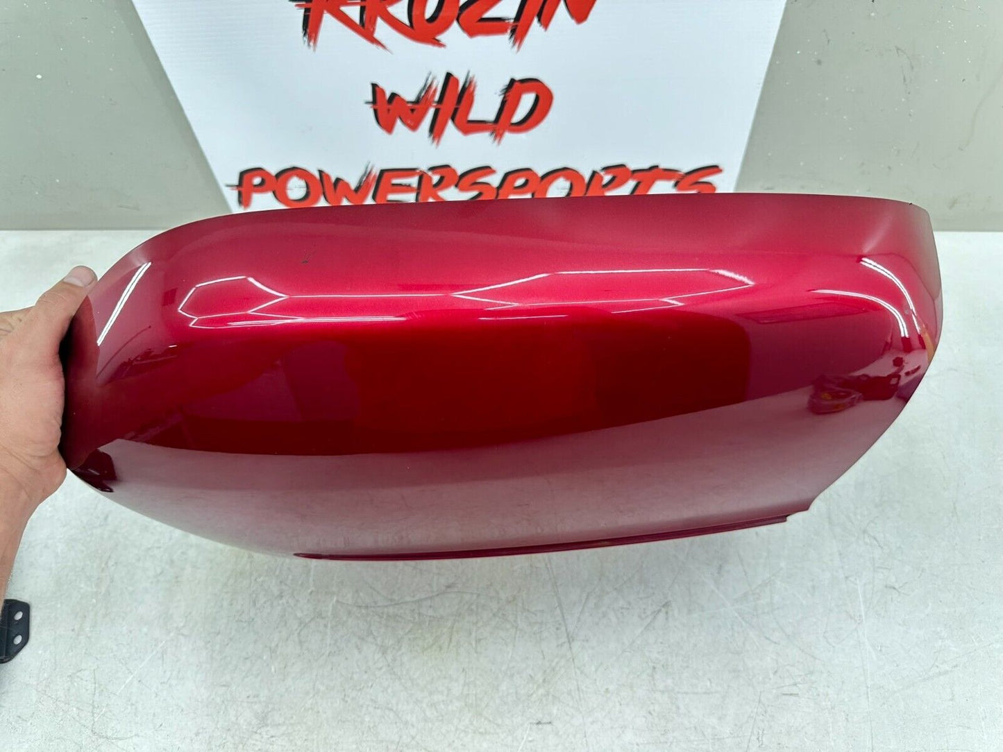 2004 Honda Goldwing GL1800 Red Left Outer Saddlebag Lid Cover Case