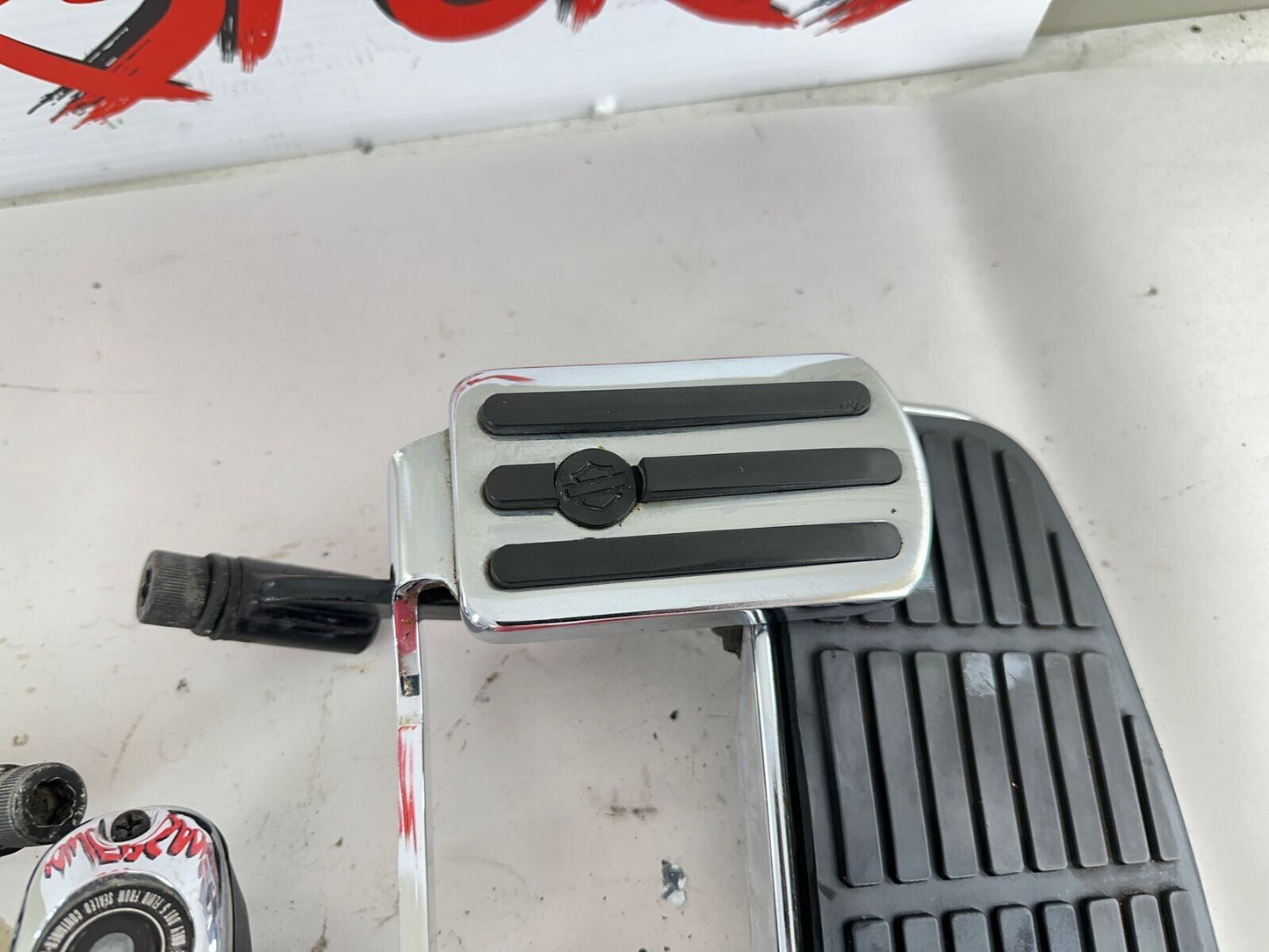 1999 HARLEY ELECTRA GLIDE Driver Floor Boards Shifter Brake Pedal + Master