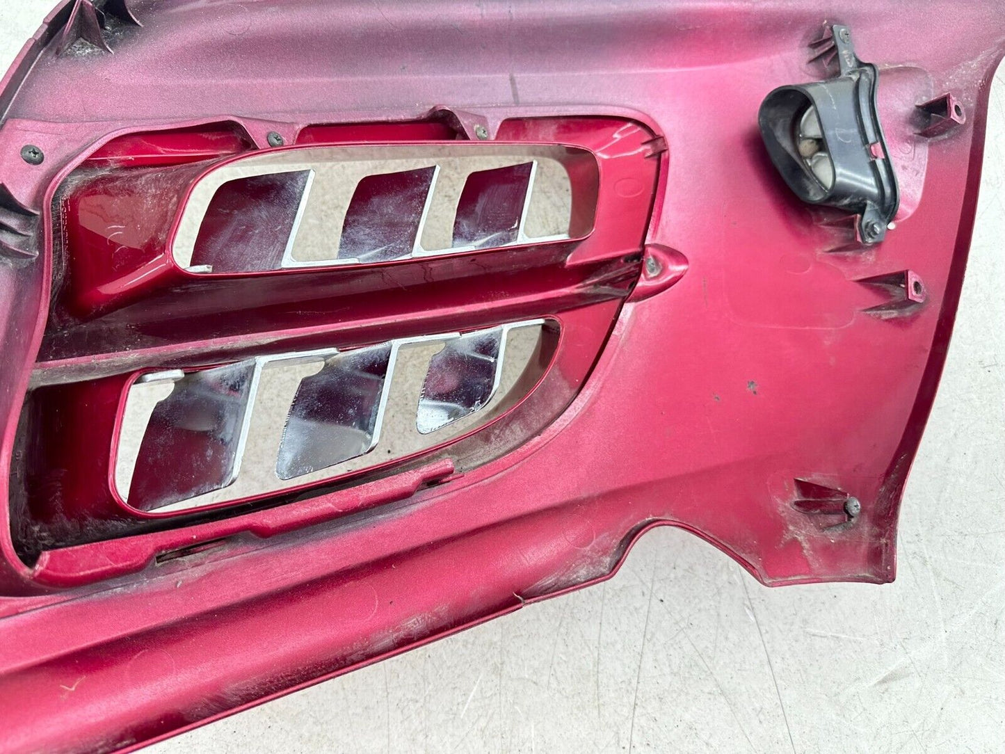 2004 Honda Goldwing GL1800 Red Left Side Headlight Mid Fairing Cowl Panel