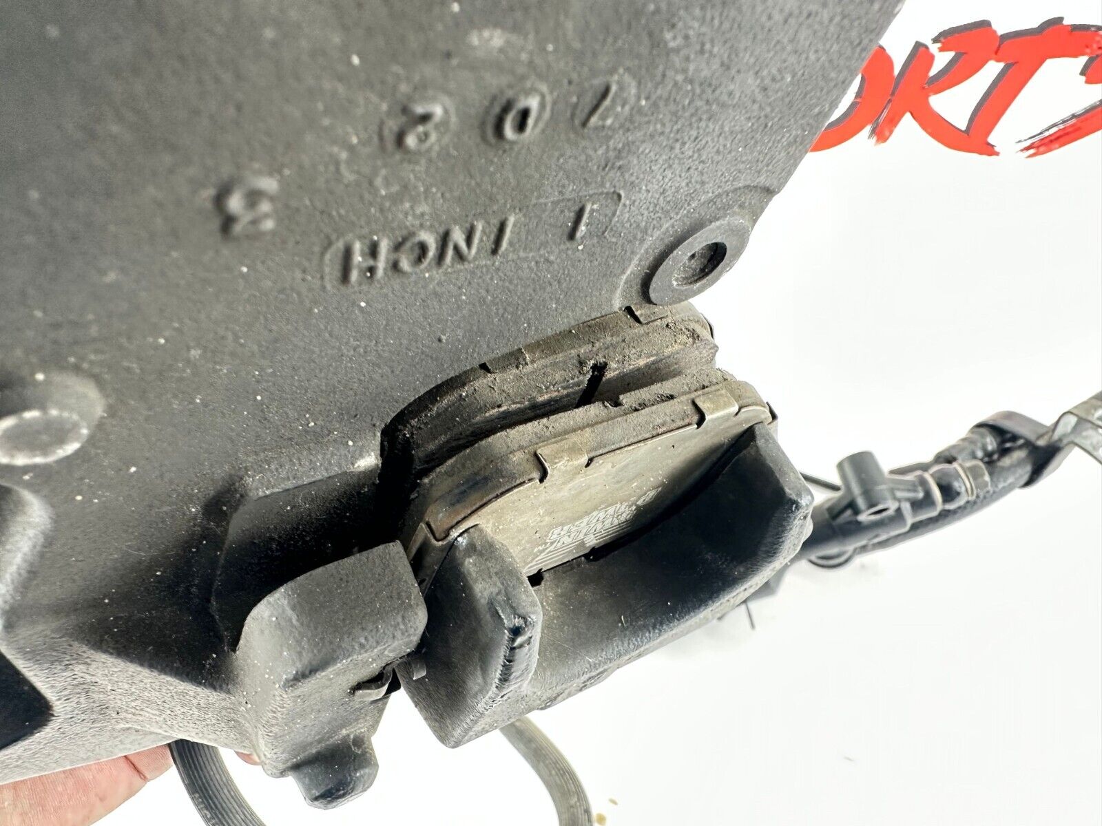 2007 HARLEY SPORTSTER CUSTOM Rear Brake Caliper + Master Cylinder