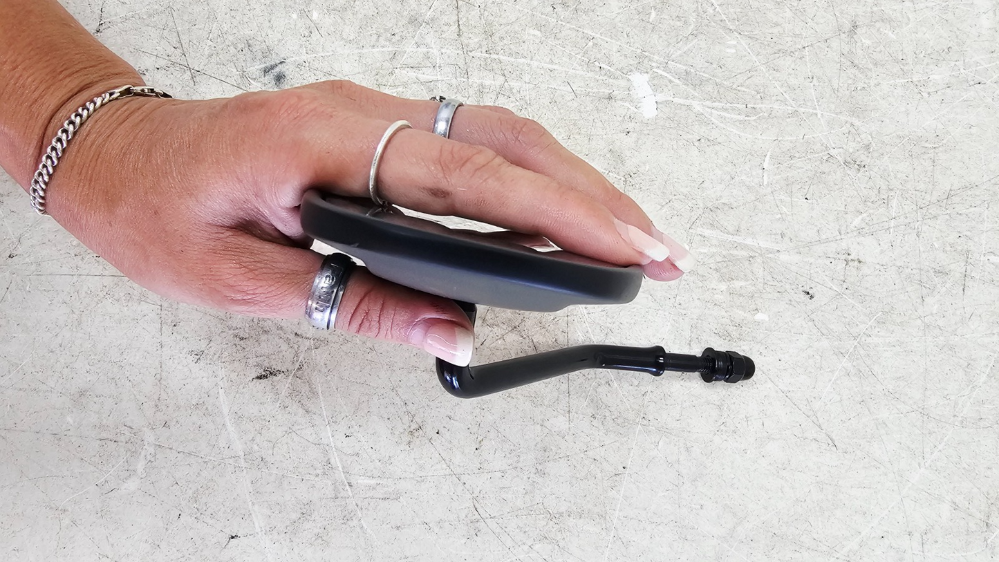 1993 HARLEY SOFTAIL Right Left Mirror Rear View Mirrors Black