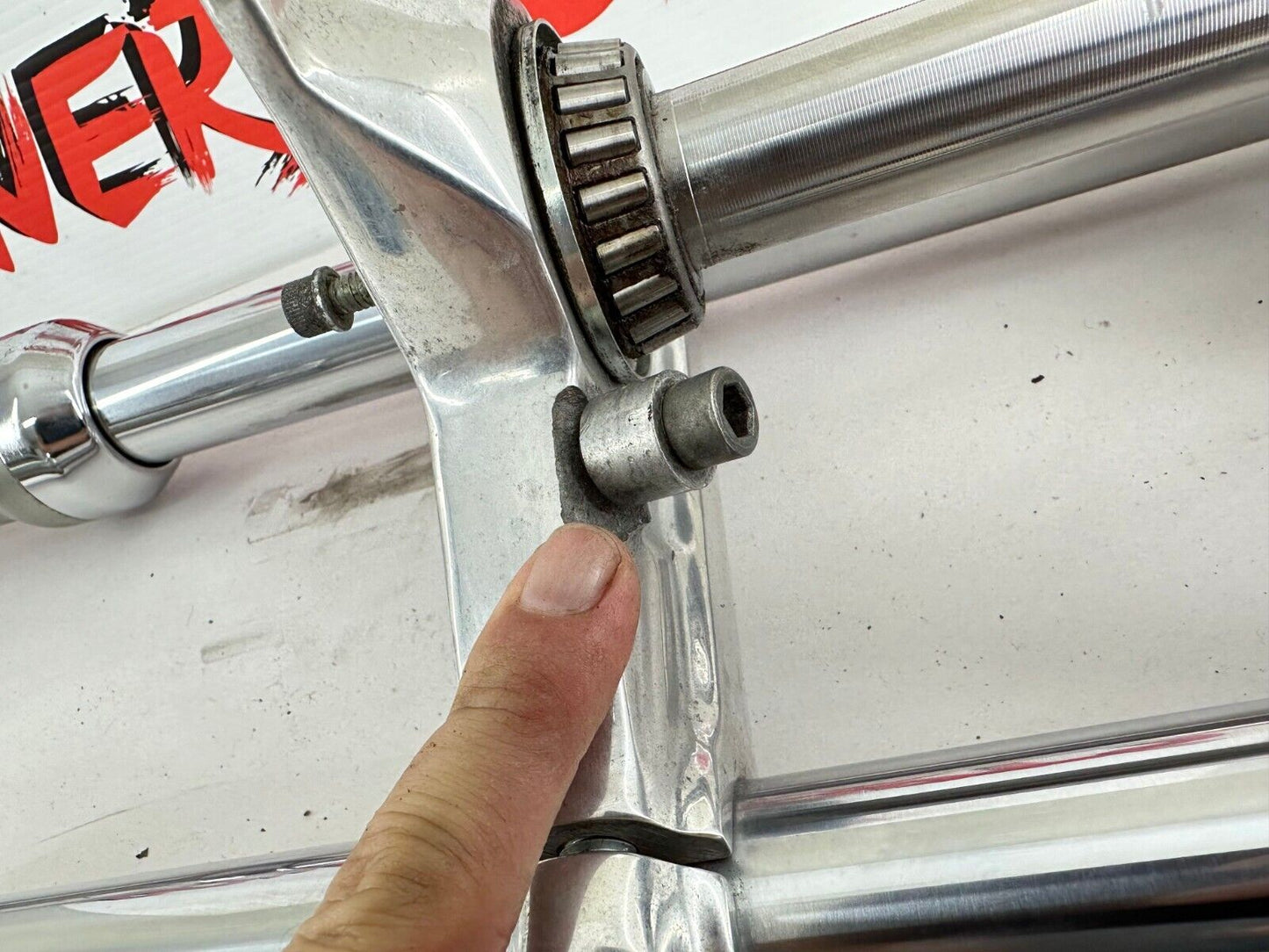 2003 Harley Davidson Sportster Forks Triple Clamp Narrow Glide Front End w/ Axle