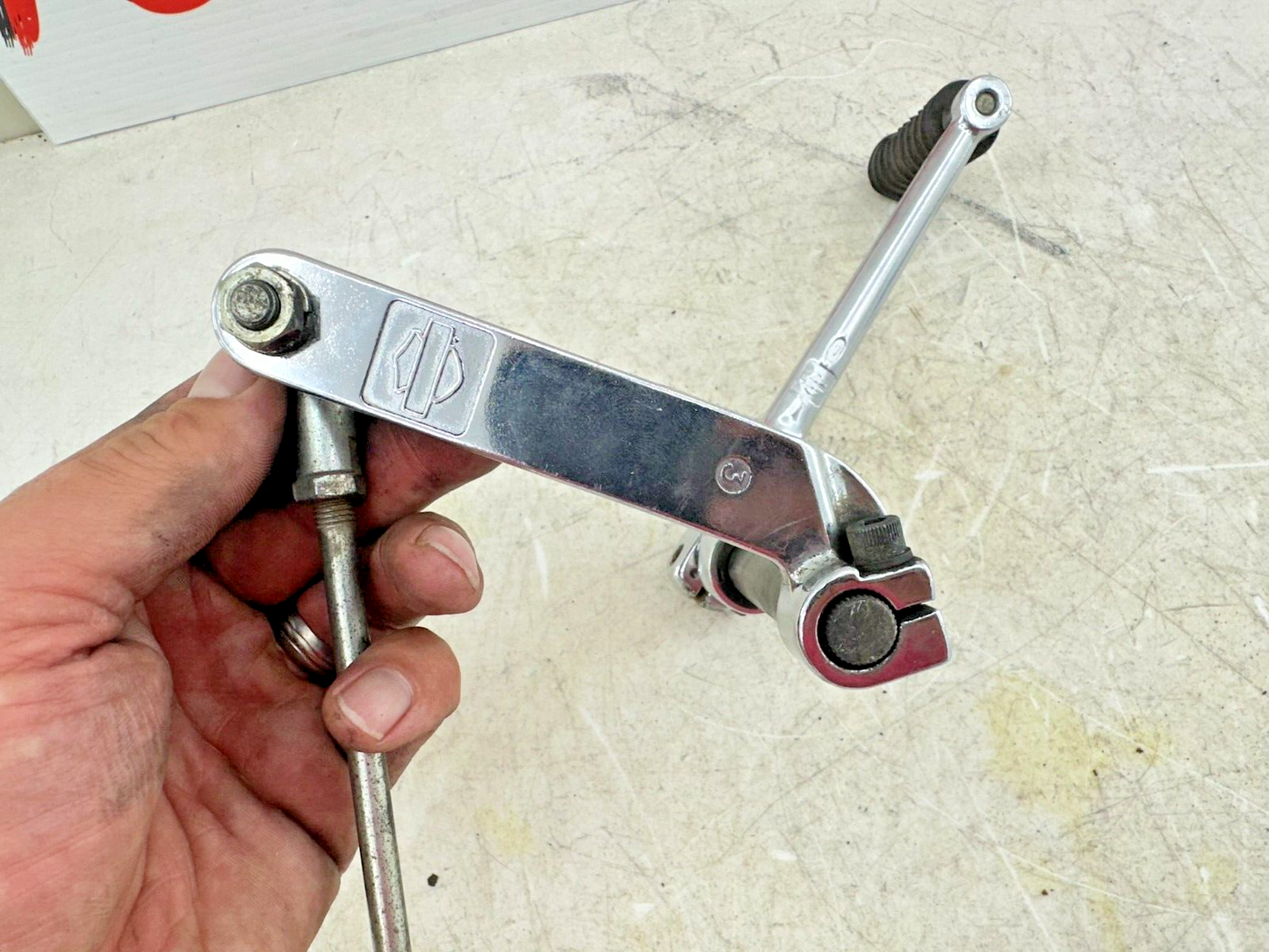 2003 HARLEY ELECTRA GLIDE classic Shifter Shift Lever Shaft Pedal Arm Linkage