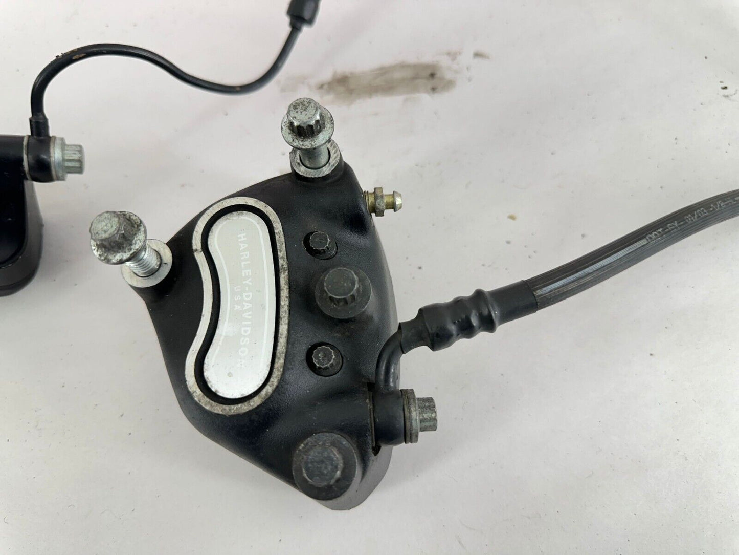 2003 Harley Davidson Sportster Front Brake Master Cylinder + Caliper + Hose
