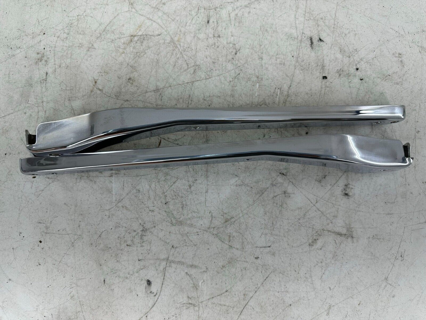 1999 HARLEY DAVIDSON DYNA CHROME RIGHT LEFT REAR FRAME STRUT ARM COVERS