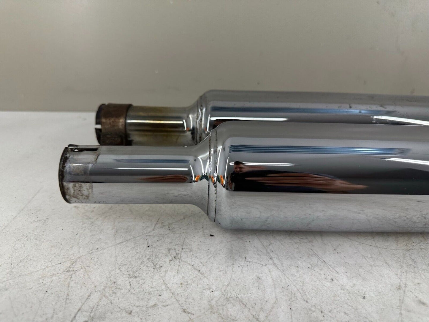 2003 HARLEY FLH ELECTRA GLIDE SCREAMIN EAGLE SLIP ON MUFFLERS RIGHT LEFT 3.5"