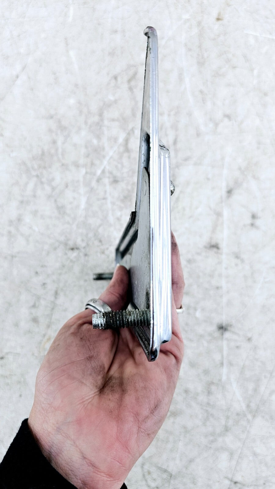 2002 HARLEY ELECTRA GLIDE Chrome Fog Highway Light Bar Cover