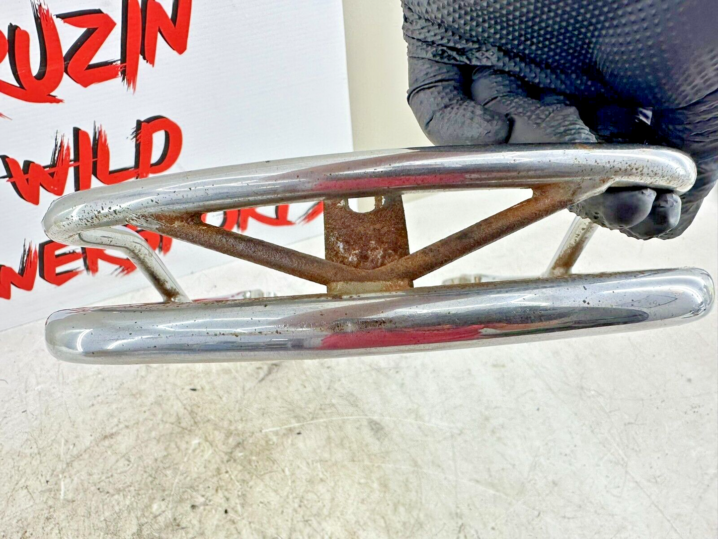 1995 HARLEY SOFTAIL Chrome Front Fender Trim Bumper Guard