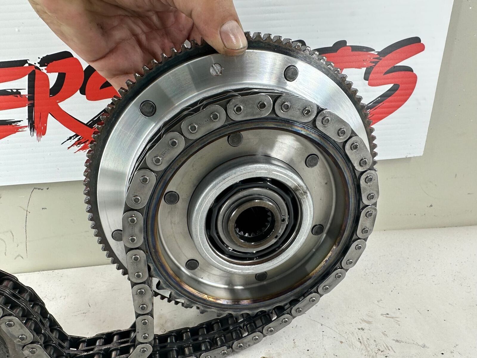 2000 HARLEY FLH ELECTRA GLIDE Complete Primary Clutch Chain Gears