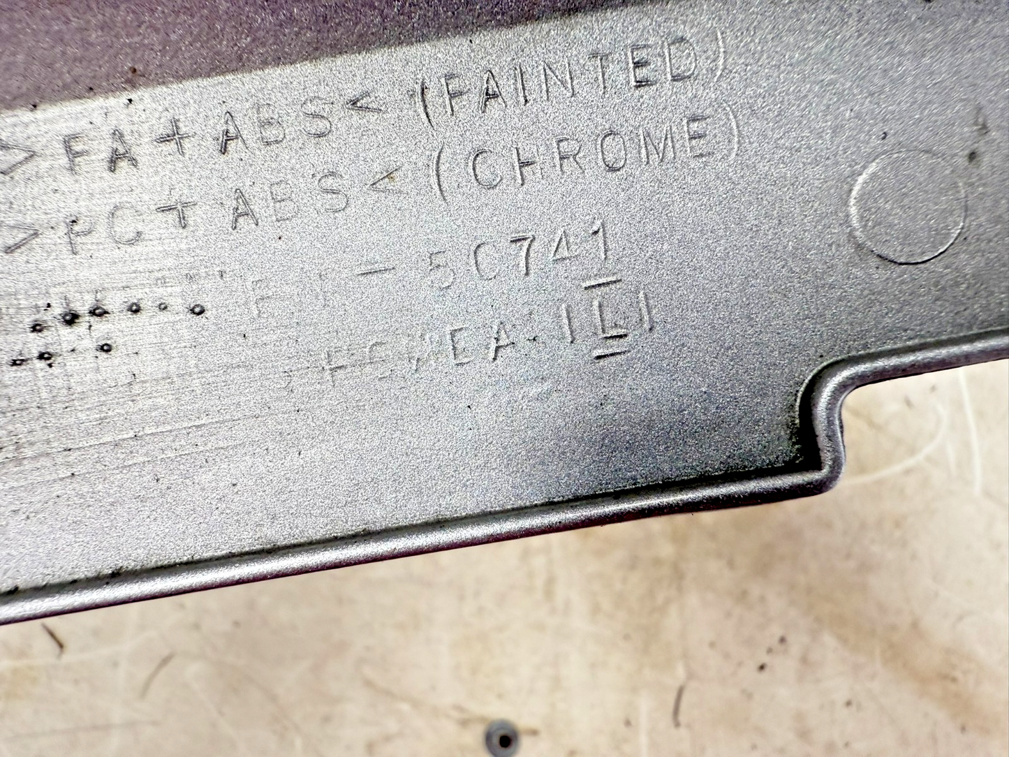 2002 Honda Goldwing GL1800 Frame Side Cover Panel Fairing Swing Arm Bolt Caps